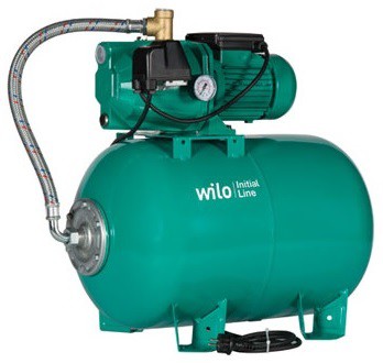 Wilo Aqua SPG 50-3.45 Hidrofor / 4 Kat - 4 Daire- 1 Hp 50 Litre Tanklı 